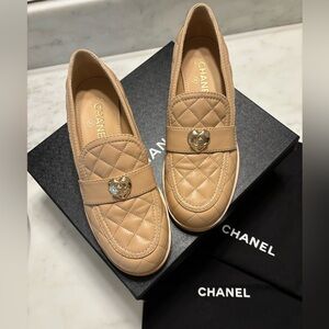 Chanel Lambskin Loafers